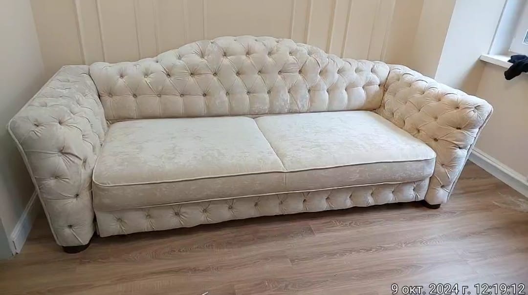 Замена обивки дивана на дому. Спасск-Рязанский