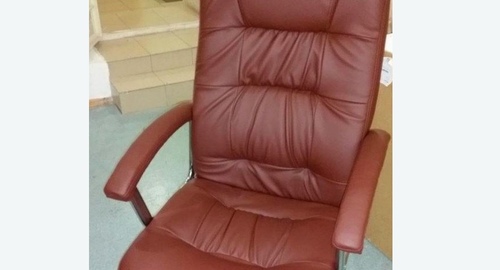 Обтяжка офисного кресла. Спасск-Рязанский